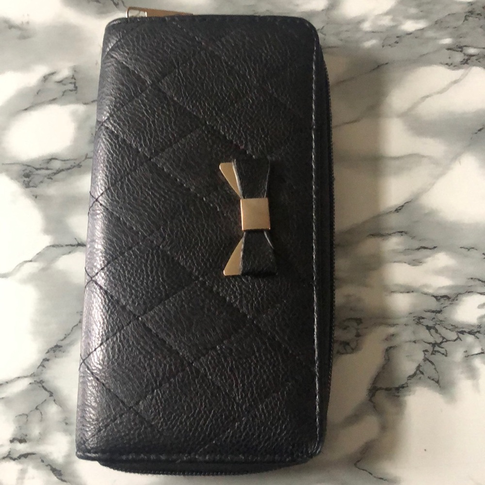 Black Bow Wallet